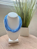 Rope Necklace-Blue