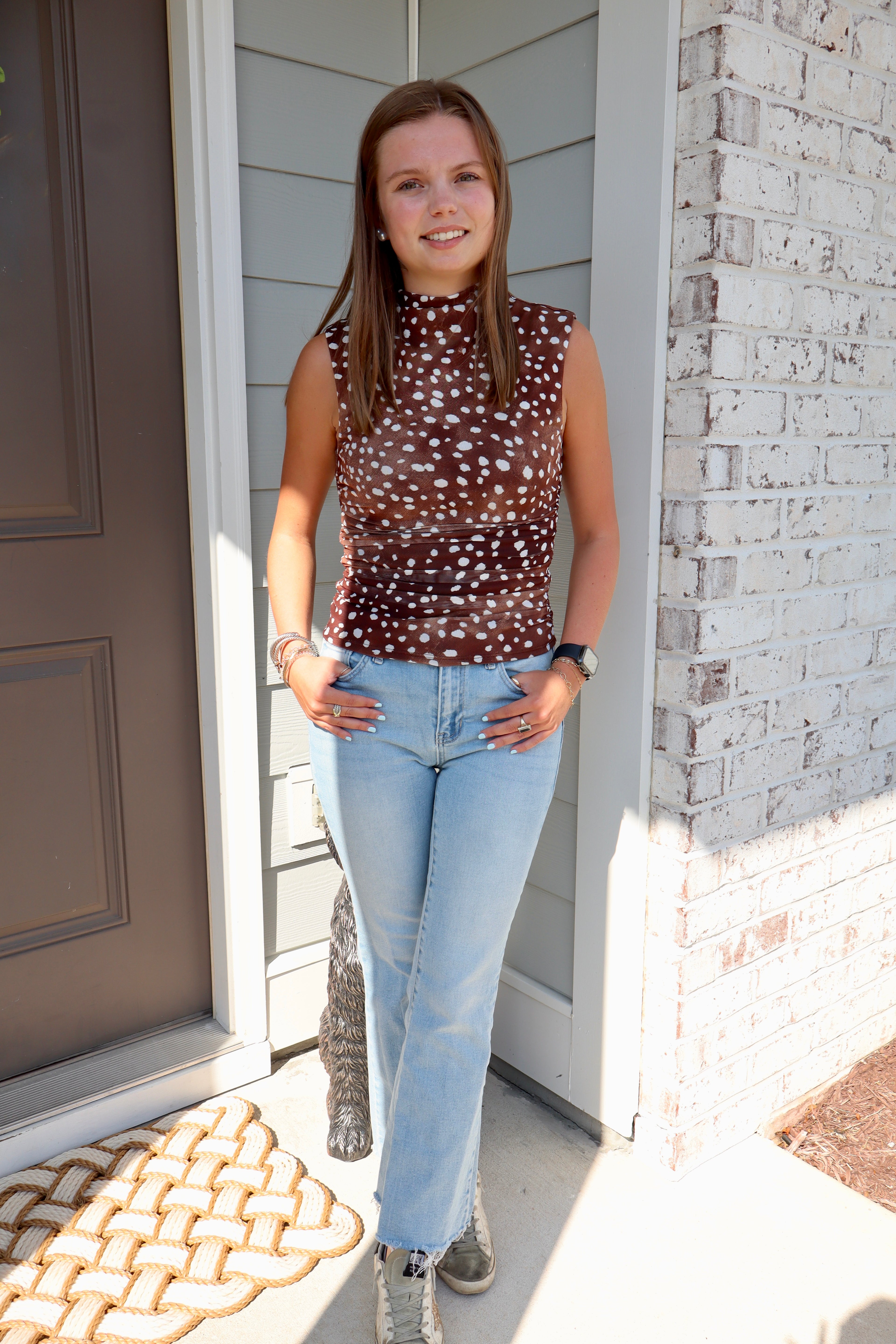 The Fawn Top-Brown