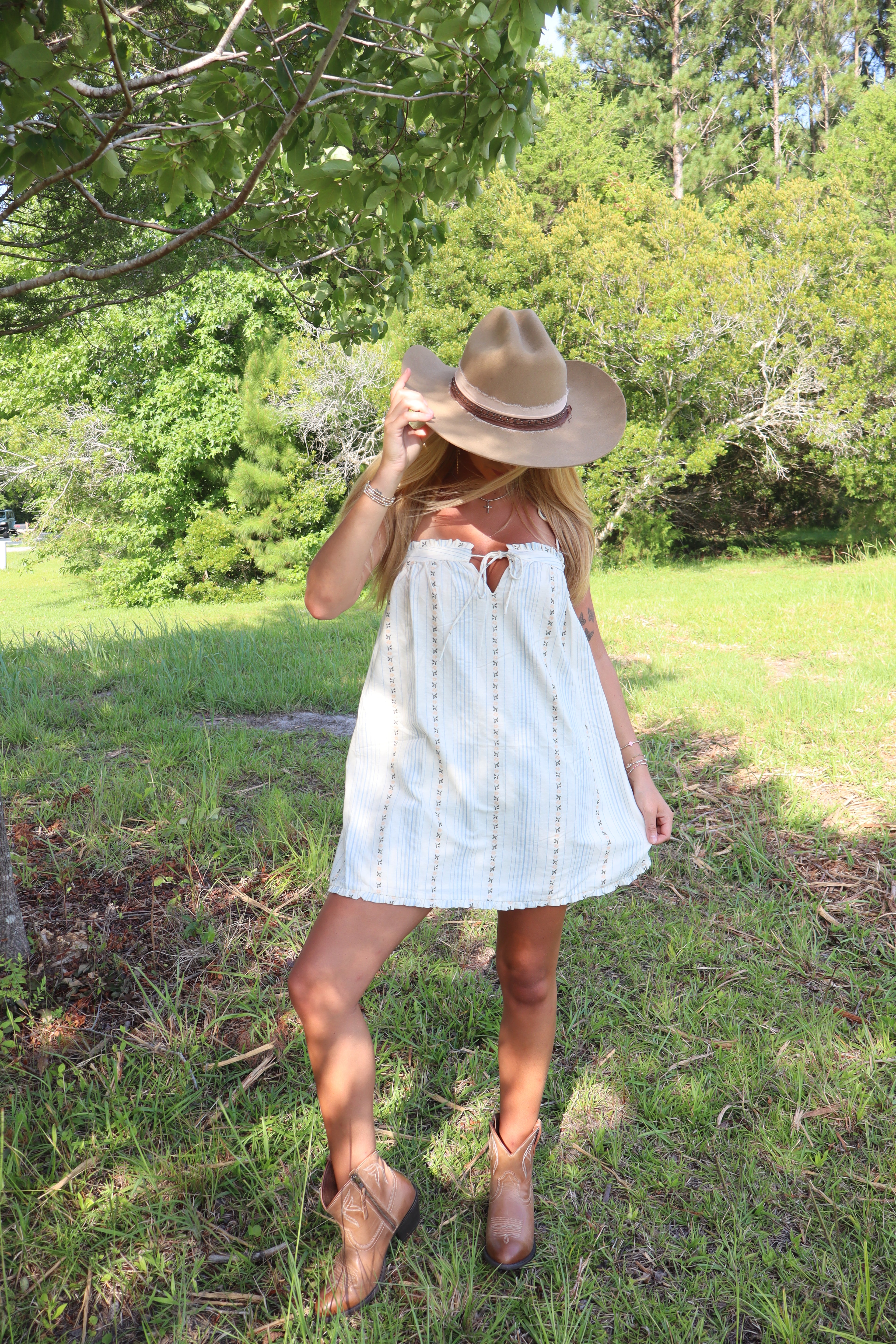 Porch Swing Mini Dress