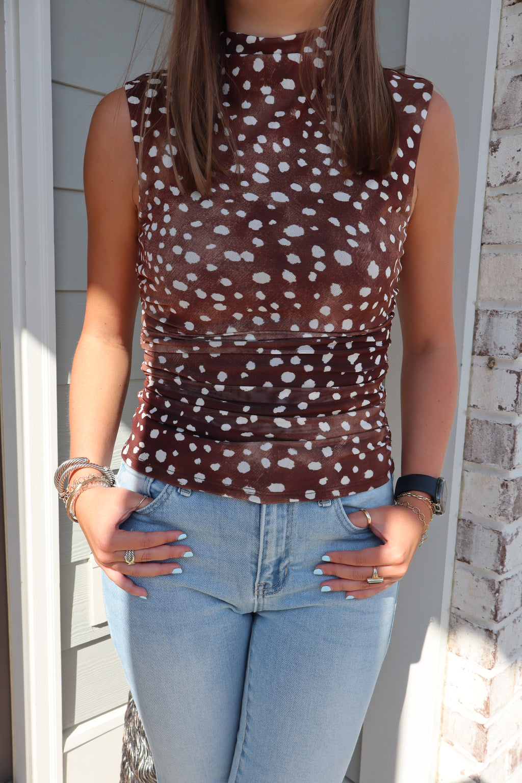 The Fawn Top-Brown