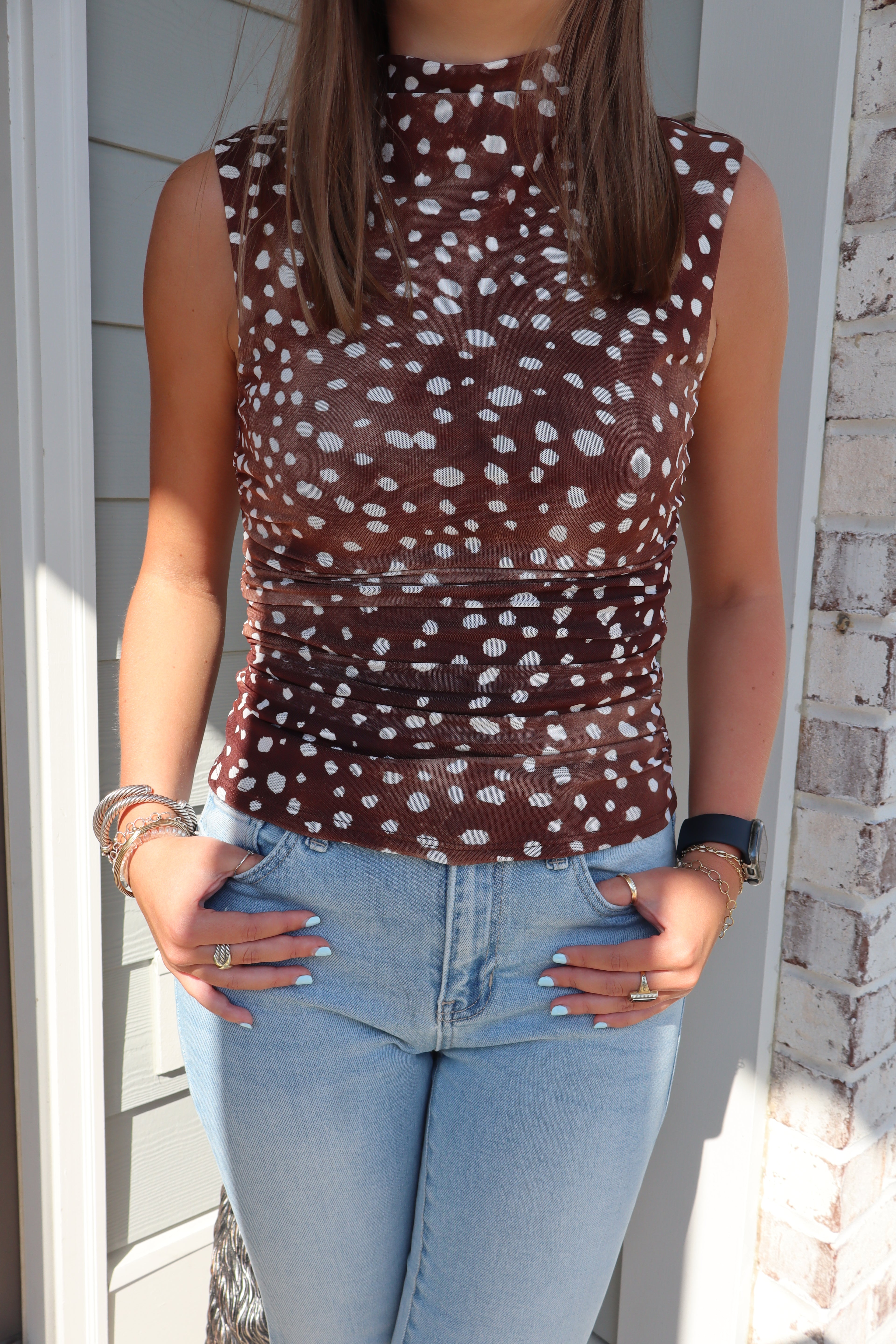 The Fawn Top-Brown