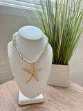 Starfish Rope Necklace