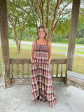 The Harvest Plaid-Maxi