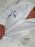 Blue Marlin Cover up-White