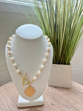 St. Barts Necklace-White