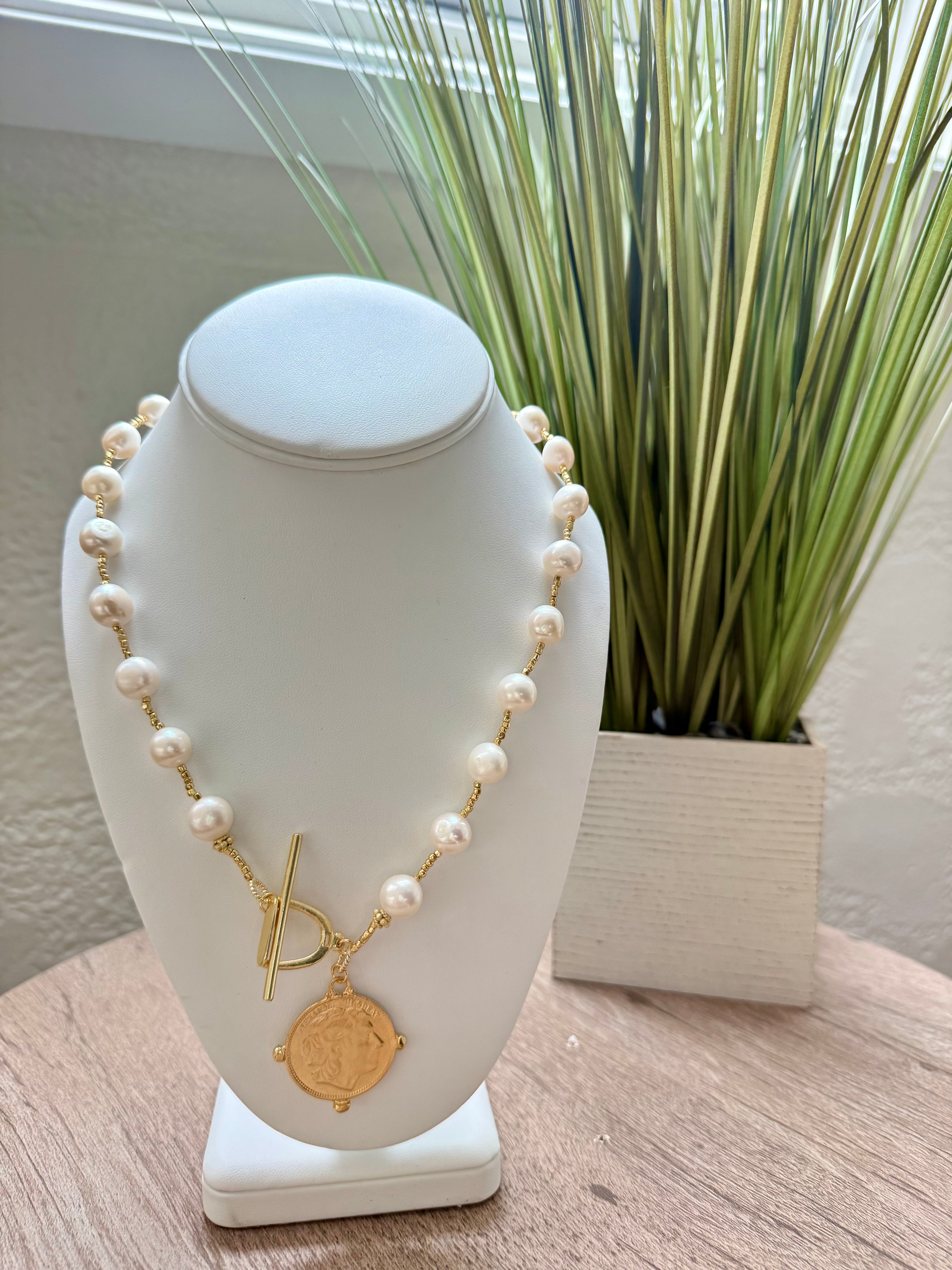 St. Barts Necklace-White