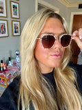 Freyrs Sunglasses-Pink Pearl