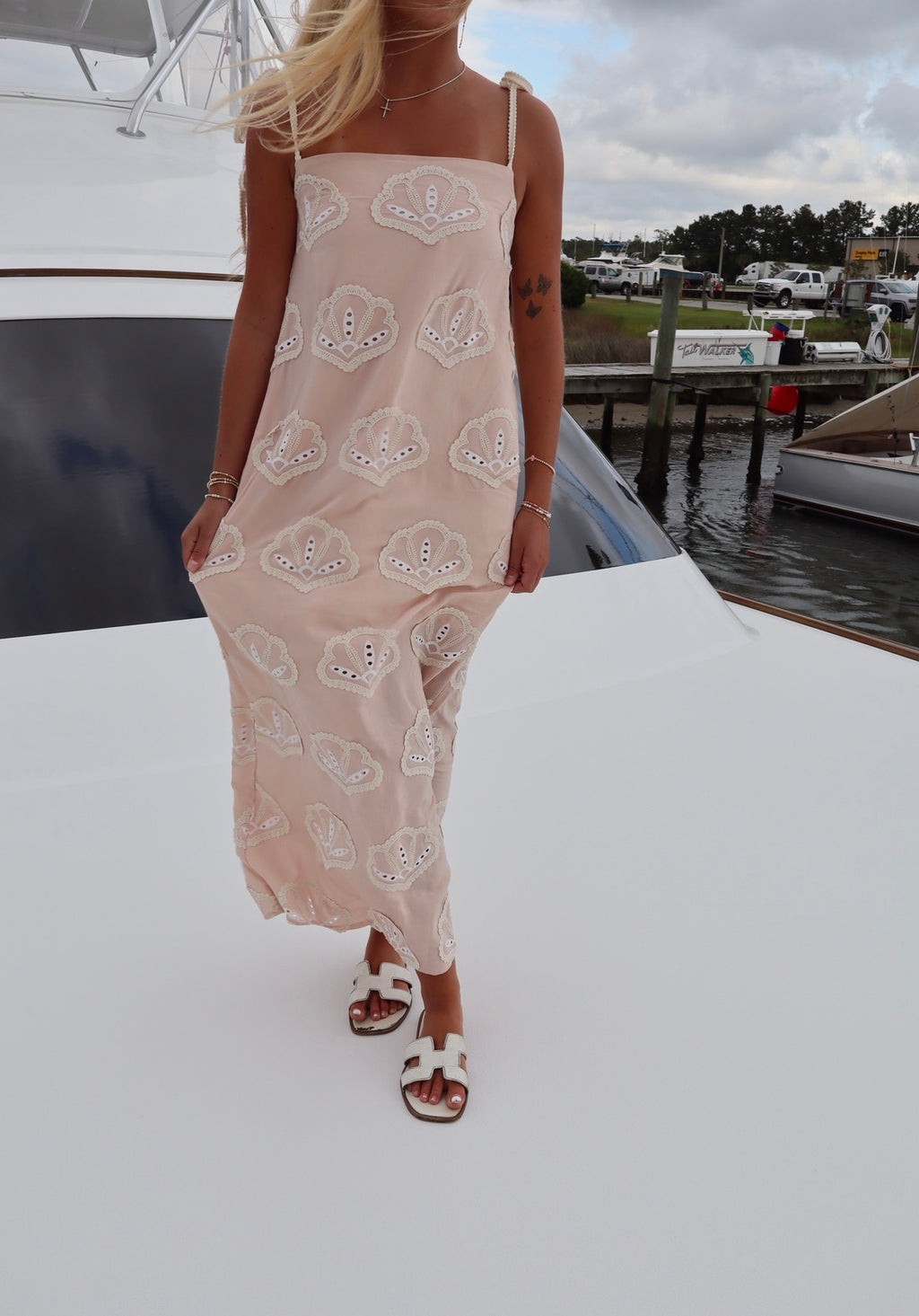 The Champagne Coast Maxi-Pink
