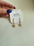 Starfish and Pearl Earrrings