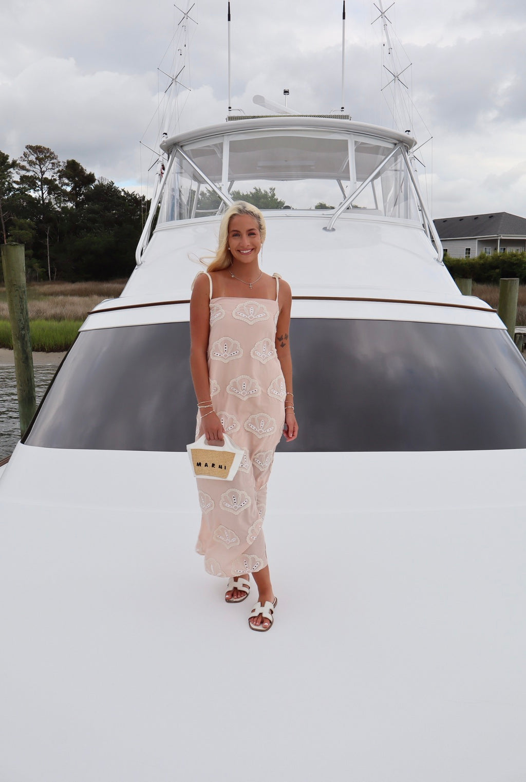 The Champagne Coast Maxi-Pink