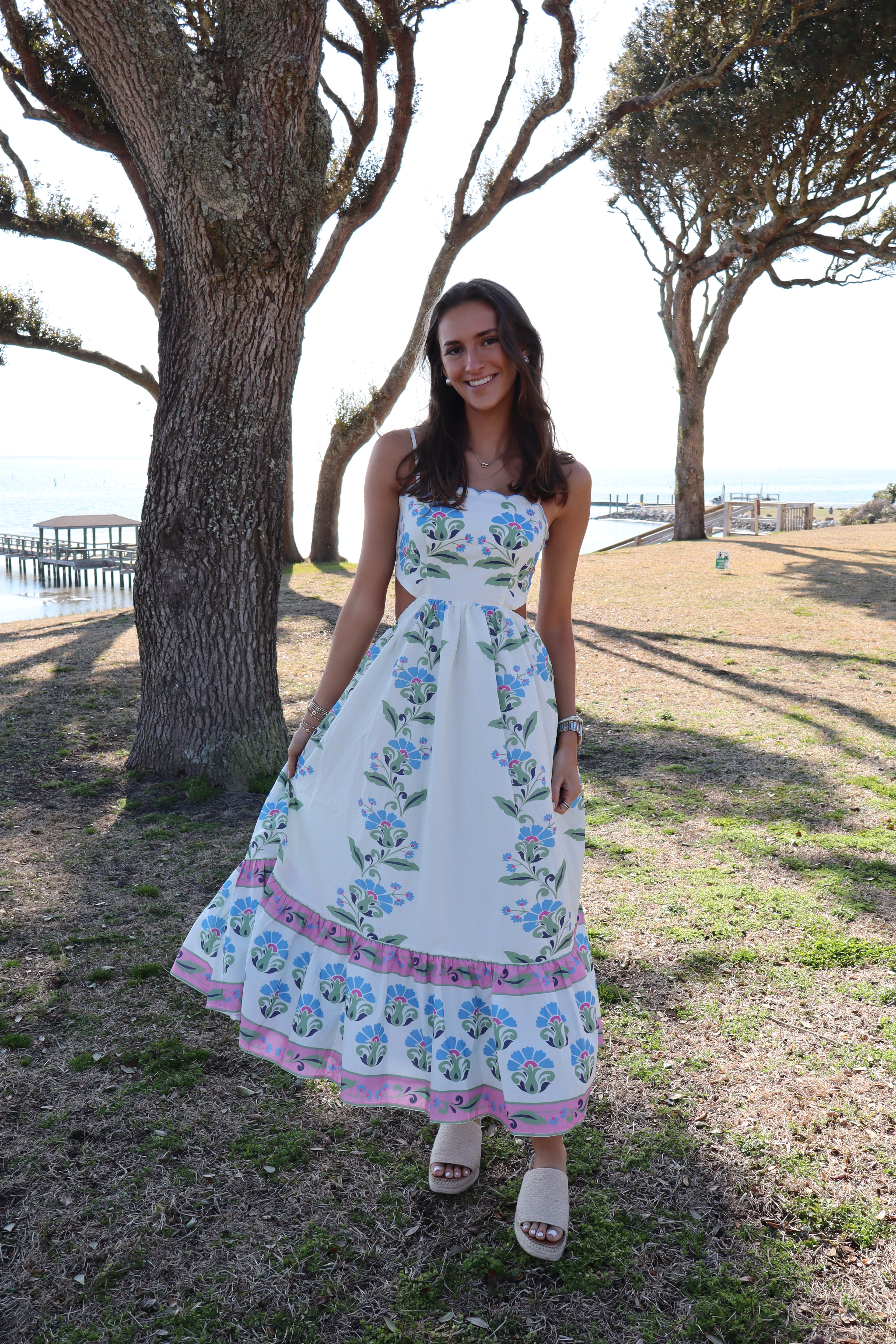 Bluebell Garden Midi Dress