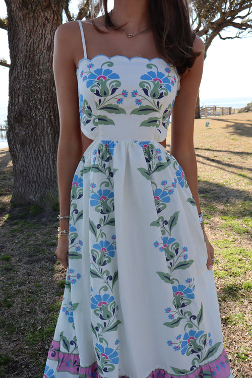 Bluebell Garden Midi Dress