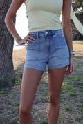 The Go To Denim Short-Light Denim