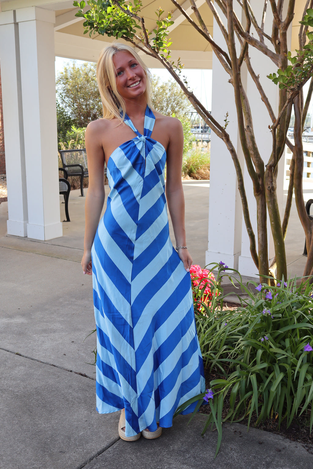 Lorilei Dress-Blue