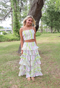 Vacay Mode Ruffle Set-Multi