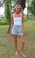 The Dolly Short-Denim