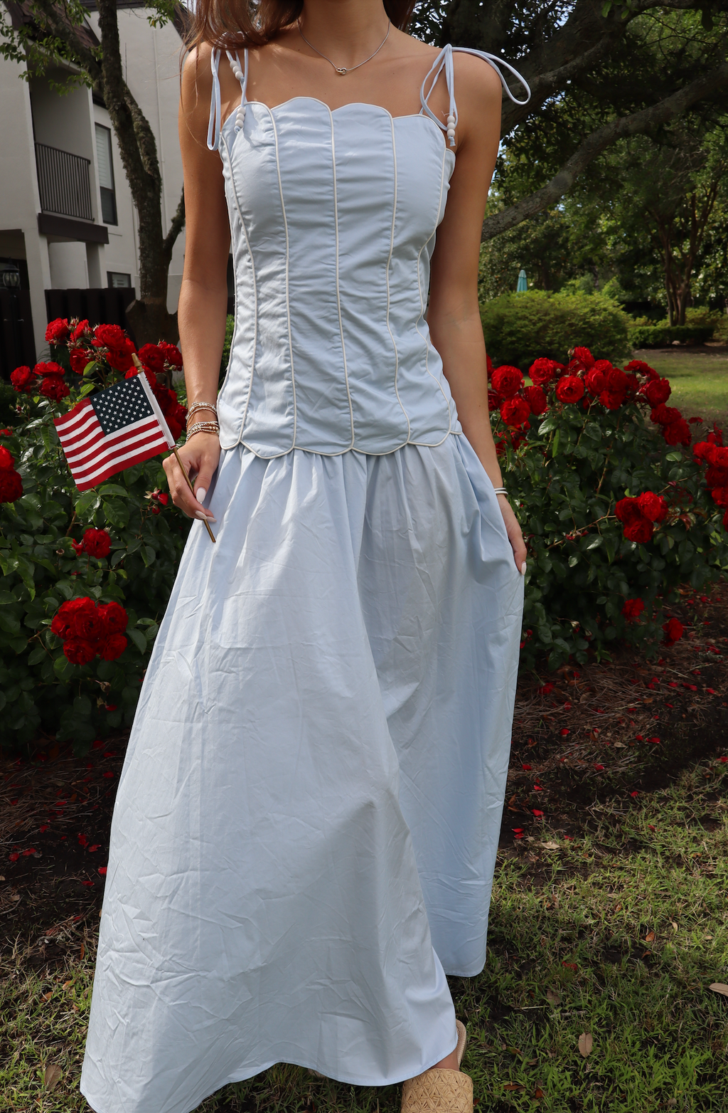 Hamptons on the Fourth Set-Baby Blue